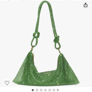 Rhinestone Bling Hobo Bag
